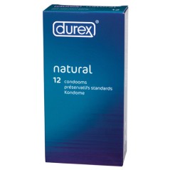 Durex Natural x 12 Condoms